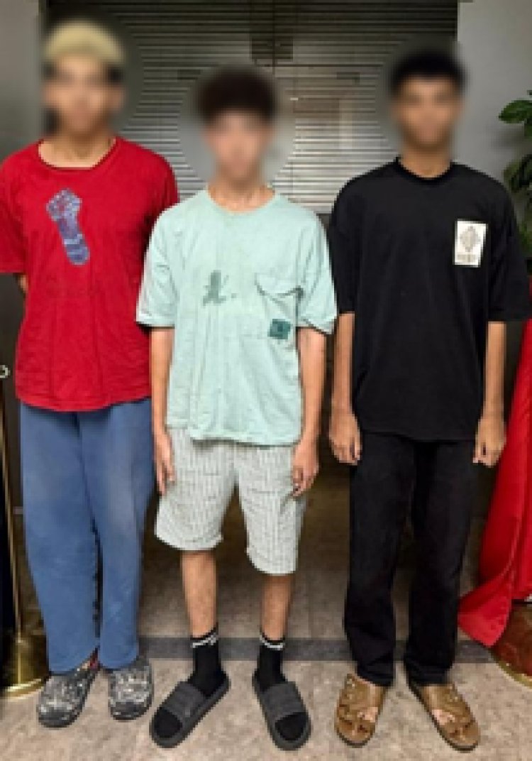  الداخلية تكشف تفاصيل القبض على 3 طلاب بعد تسببهم فى أحتراق 6 سيارات بالتجمع الأول 