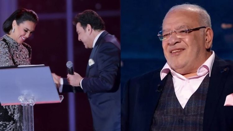 صلاح عبدالله يشيد بـ مي فاروق بسبب هاني شاكر