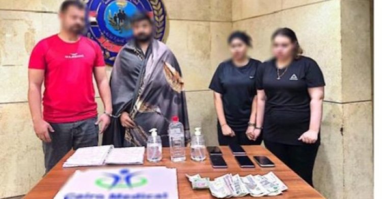 القبض على صاحب نادي صحي وسيدتين وراغب متعة بالجيزة