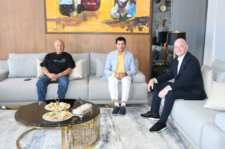 "إنفانتينو" من العلمين: مصر بلد فخور بكرة القدم.. والأهلي خير مثال