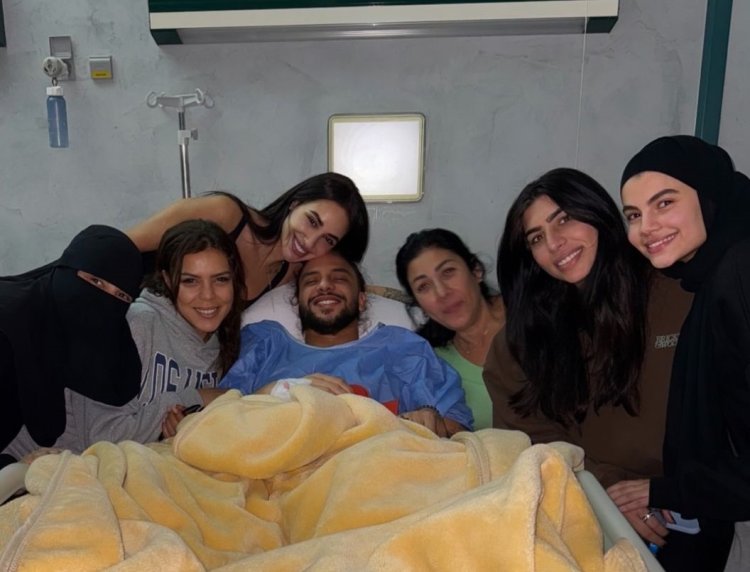 من داخل المستشفى.. آية سماحة تعلن تعرض زوجها لوعكة صحية