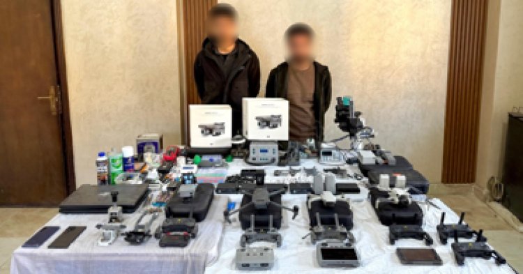 ضبط شخصين بحوزتهما 4 طائرات "درون" غير مرخصة ببني سويف