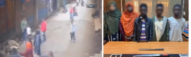 القبض على 5 أفارقة لتعديهم على صاحب صالون حلاقة بالمنيرة الغربية 