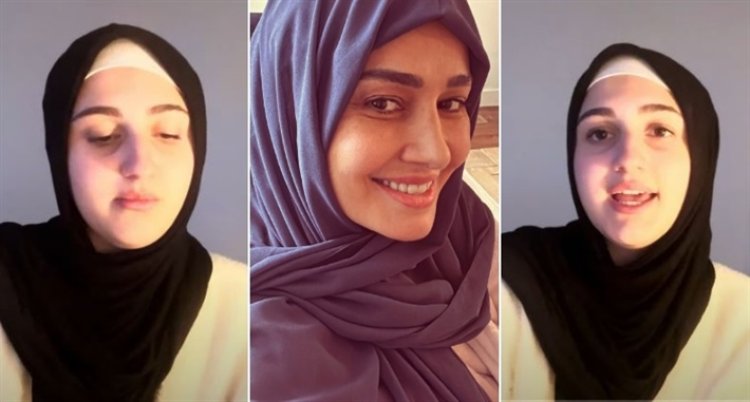 ابنة الفنانة حلا شيحة تقدم فيديوهات دينية عن أهمية الصلاة ووالدتها تدعمها