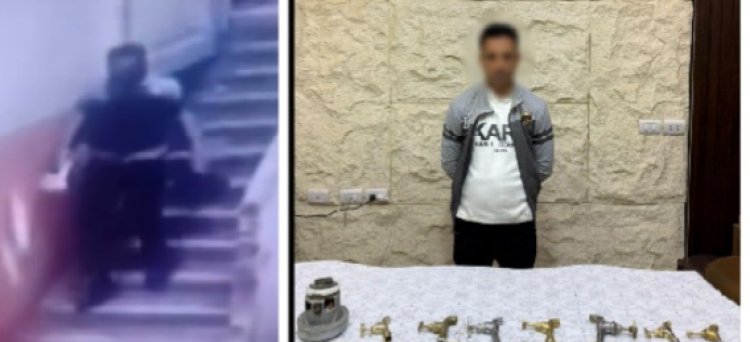 "حتي بيت الله"...ضبط عاطل سرق صنابير وموتور مياه من مسجد بمطاي في المنيا 