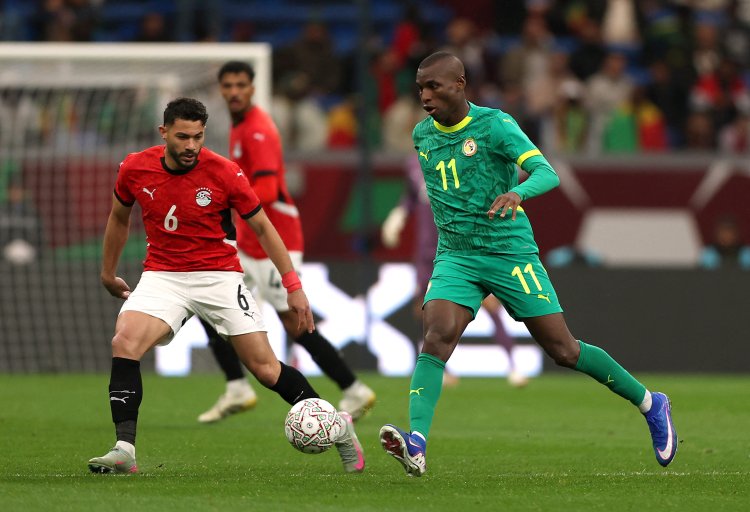 شوط أول سلبي بين مصر والسنغال في نصف نهائي أمم إفريقيا