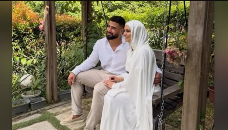 البلوجر ريم الطويل تعلن زواجها من جديد على مدرب اللياقة البدنية أحمد على