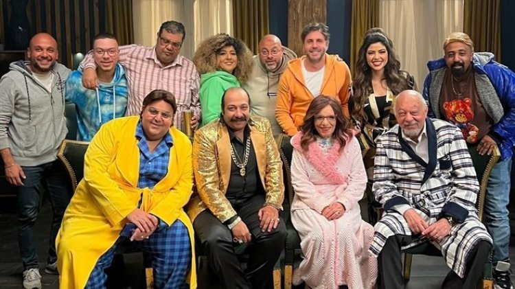 بصورة من الكواليس.. هشام ماجد يشوق جمهوره للجزء الخامس من مسلسل اللعبة  