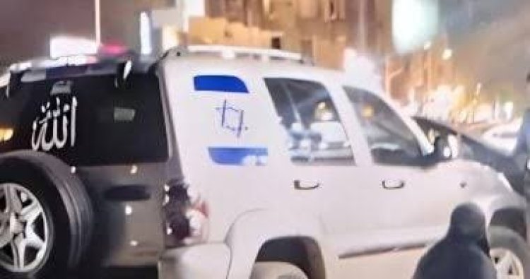 جنح كرداسة تقضي بالسجن 3 سنوات على المتهم بلصق علم إسرائيل على سيارته  