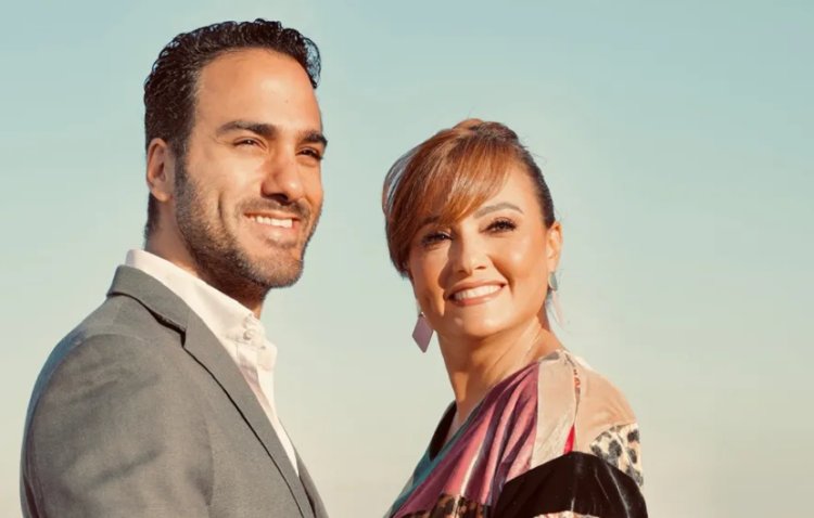 آخر ظهور للفنانة بشري وخالد حميدة قبل انفصالهما رسميا