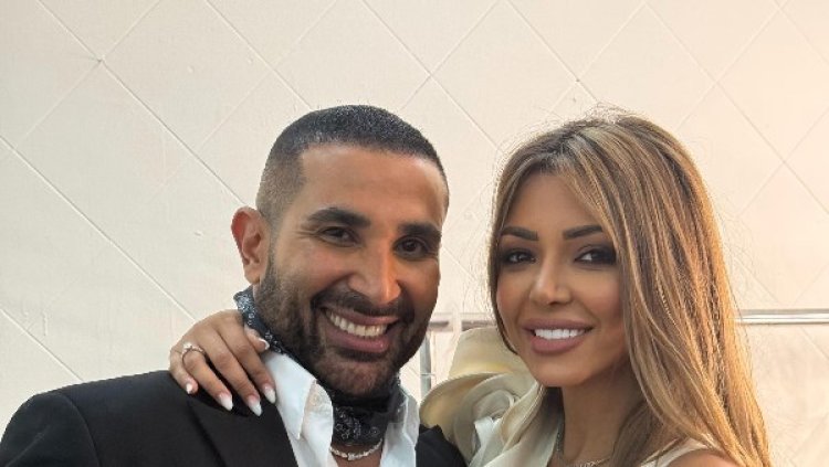 علياء بسبوني تعود إلى القاهرة للاطمئنان على حالة زوجها أحمد سعد بعد الحادث