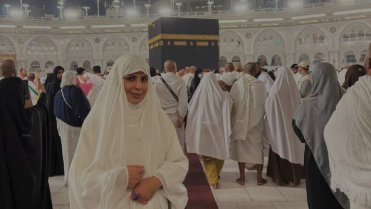 إلهام الفضالة تؤدي مناسك العمرة بعد براءتها من تهمة بث أخبار كاذبة