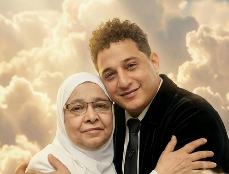 تنفيذا لوصيتها.. رضا البحراوي يعلن اعتزاله في عزاء والدته