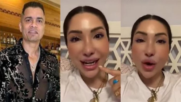 راقصة أجنبية تهاجم حسن شاكوش بعد تصريحاته عن «فتاة الأتوبيس»: الرجالة مستحيل يلبسوا اللبس اللي أنت بتلبسه