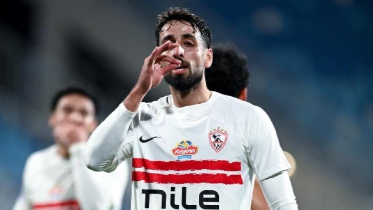 عدي الدباغ مهاجم نادي الزمالك يتعرض لحادث سير مروع