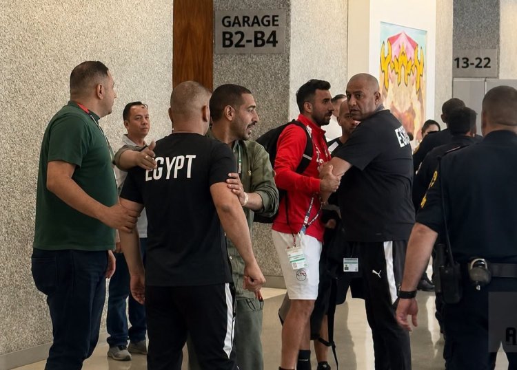 تفاصيل مشادة إبراهيم حسن مع أمن فندق منتخب مصر في أمريكا قبل مواجهة أستراليا