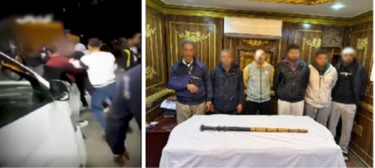 القبض على المتورطين في مشاجرة بنزينة بالهرم 