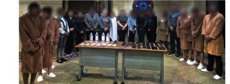 القبض على 11 سيدة و7 رجال داخل داخل نادى صحي غير مرخص لممارسة الأعمال المنافية للآداب بالتجمع 